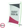 Deflecto Superior Image Curved Sign Holder, 8.5 x 11 Inches