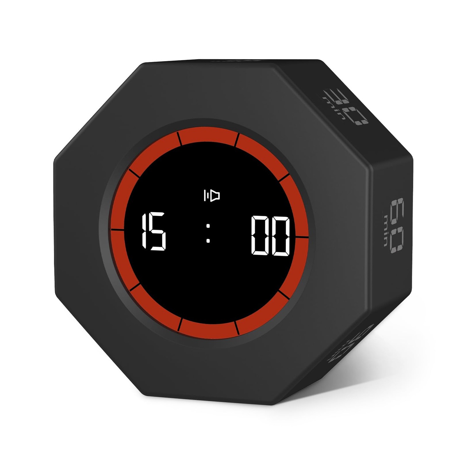 GuDoQi Digital Productivity Timer, Octagon Rotating Pomodoro Timer with ...
