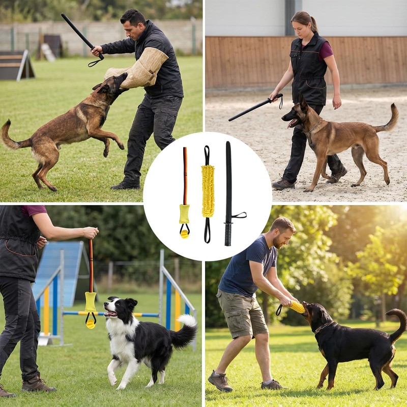 Dog Bite Sleeve Training Large Dogs 4 pcs Included Dog