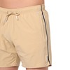 BOSS, Iconic Stripe Swim Trunks, Dessert Beige, M