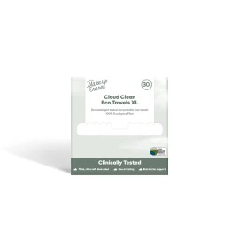 Disposable Face Towels 30 Count, Biodegradable Eco Friendly Cleansing Towels for Sensitive Skin, Gentle Acne Prone Skin Care Dry & Wet Use Towels