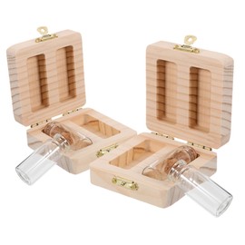 Hohopeti Keepsake Box for First Haircut and Umbilical Cord Storage Capacity Protective Fetal Hair Organizer Elegant Minimalist Design Newborn