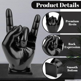 Creative Rock Hand, Drumstick Holder, Drumstick Holder Hand, Resin Rock Hand Drum Sticks Holder, Drumstick Holder, Home Decoration, Drumstick, Funny Gift for Drummers