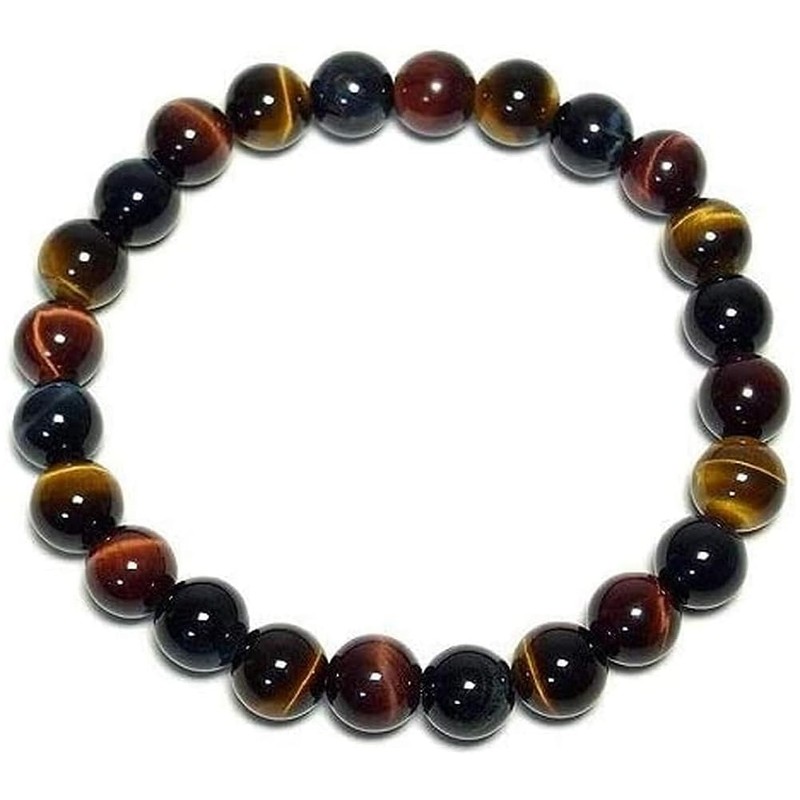 Shinjuku Ginnokura Natural Stone Bracelet, 0.3-inch (8 mm) Beads, Power