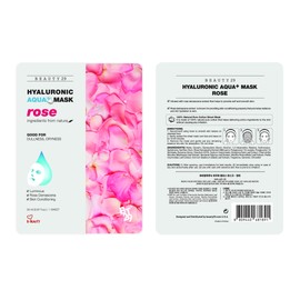 BEAUTY29 Hyaluronic Aqua Plus Essence Full Face Facial Sheet Mask (Rose)