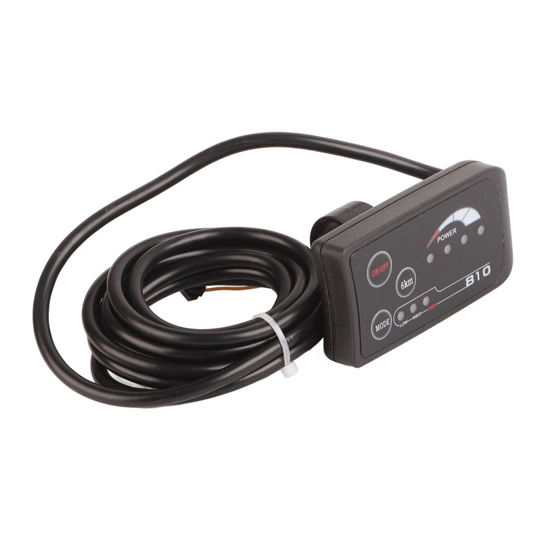 Electric Bicycle 810 LED Display With 5 Wire Cable Control