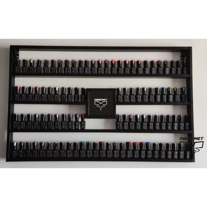 FABRICMET Esmáltelo Exhibidor Repisa Esmaltes Uñas Nails Barniz