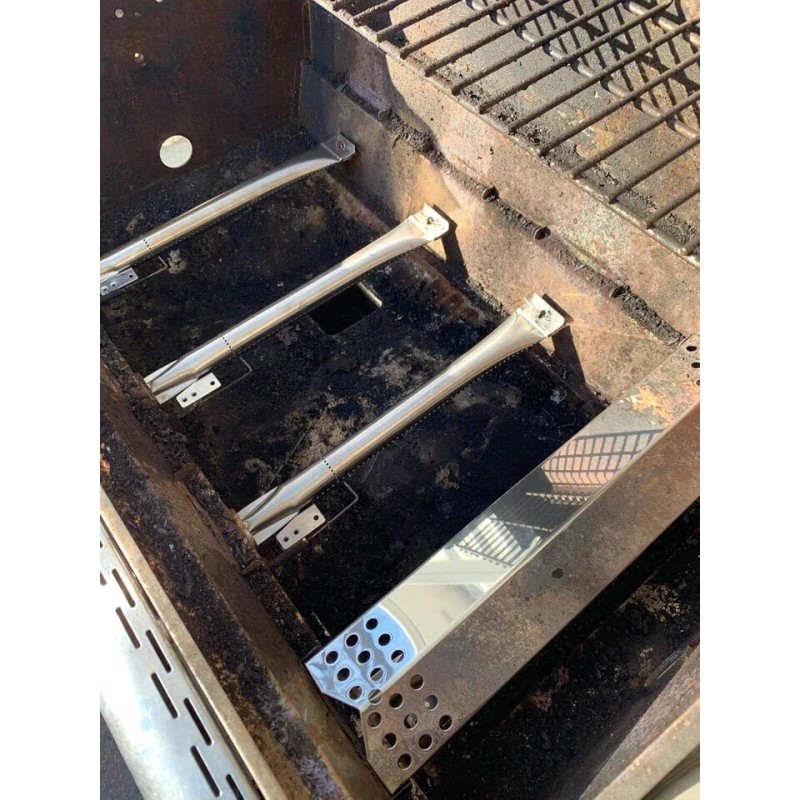 See Description Stainless Steel Grill Burner Tubes Replacement for Gas