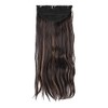 Stasia Street 24-Inch Crimped Clip-In Korean Synthetic Breatheable Hair Extensions