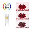 Dimmable G8 LED Bulbs, 20-25W Halogen Equivalent, T4 JCD Type