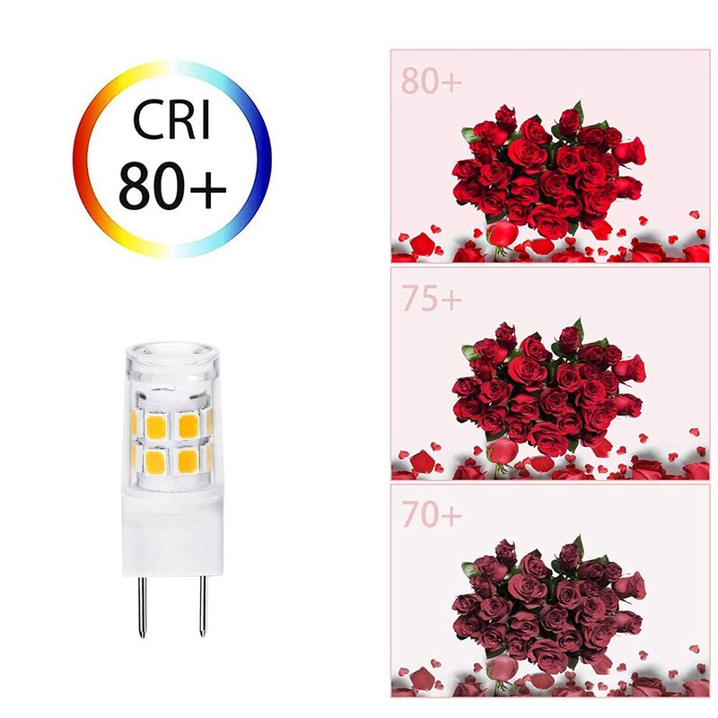 Dimmable G8 LED Bulbs, 20-25W Halogen Equivalent, T4 JCD Type