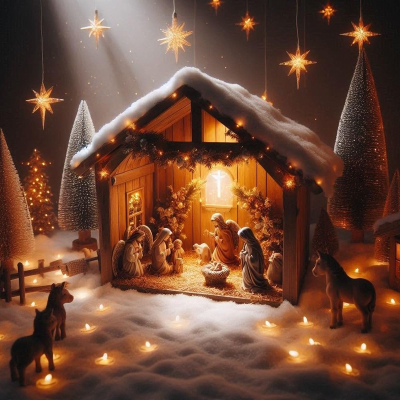 Wittkoware Nativity / Doll's House Lighting