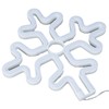 70in Neon Sign Romantic Christmas Snowflake Battery USB Powered LED