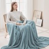 EMME Fleece Throw Blanket for Sofa, Soft, Plush, Warm and