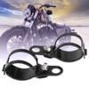 Aramox Motorcycle Turn Signal Mount for 30-45mm Front Fork Scooter