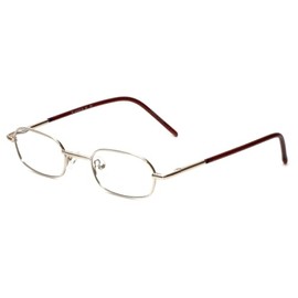 Calabria Flex Plus KIDS 98 Oval Reading Glasses +7.00 Gold Tortoise Havana Girls