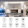 AIBOO AR70 LED Light Bulb BA15D B15 Base, AC/DC12V Input,
