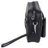 Oakridge Leather Mens Wrist or Waist Bag Organiser Travel -