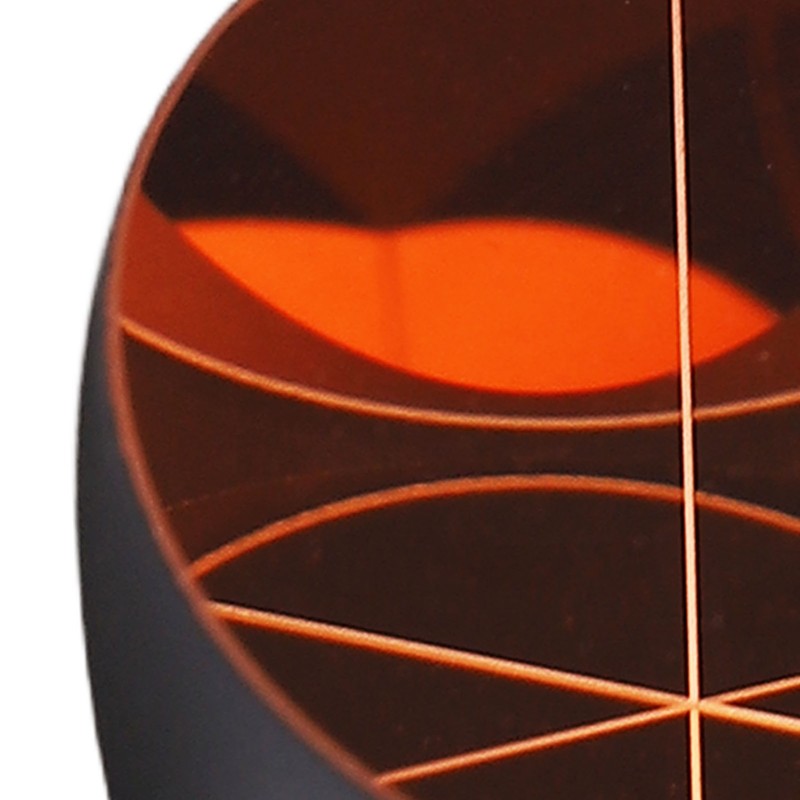 Corner Prism Cube Copper Coated Plated Trihedral Retroreflector Optical Glass