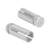 kwmobile 6 Dart Flight Protectors - 6-Piece Pack of Metal
