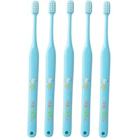 【子どもの仕上げみがき歯ブラシ】オーラルケア [5本]マミー17 M(ミディアム)ブルー