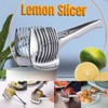 AIMALL Multifunctional Lemon Slicer with Handle – Stainless Steel Fruit