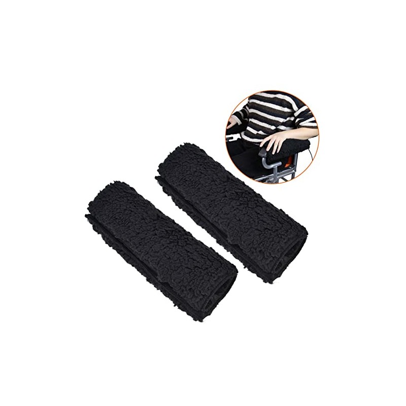 Jeanoko Wheelchair Armrest Pads Covers, Complete Armrest Coverage, Pressure Relief