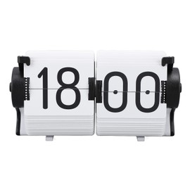 Digital Flip Down Clock Multifunction Mechanical Automatic Down Page Desk Clock for Office Study Room