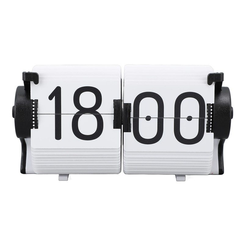 Digital Flip Down Clock Multifunction Mechanical Automatic Down Page Desk
