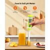 Tadeto Multifunctional Digital pH Meter for Food, High Precision Garden