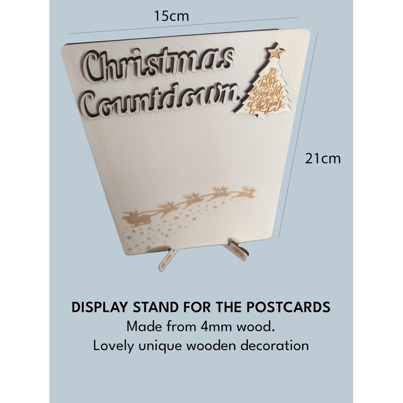 100 Day Christmas Countdown Calendar - Can be used Every