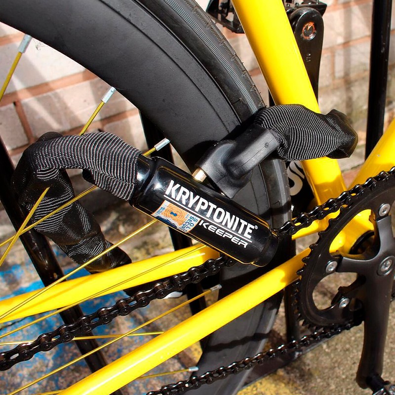 Kryptonite Keeper 785 Bike Chain Lock, 2.8 Feet Long Heavy