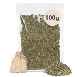 OSDUE 100g Catnip Buds, Dried Premium Catnip, Natural Catnip for Cats, Perfect for Cat Toys, Use with Cat Toys, Scratching Posts & More