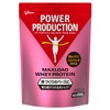 POWER PRODUCTION パワープロダクション Max Load Whey Protein, Strawberry Flavor, 850g,