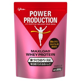 POWER PRODUCTION パワープロダクション Max Load Whey Protein, Strawberry Flavor, 850g, Strawberry, Protein Content 70.3% (Calculated on Anhydrous Basis)