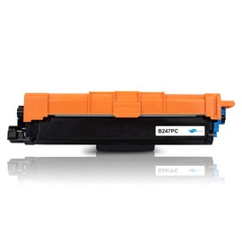 Toner Compatible with Brother TN-247C Cyan with Chip for DCP-L3550cdw HL-L3230cdw HL-L3270cdw MFC-L3750cdw