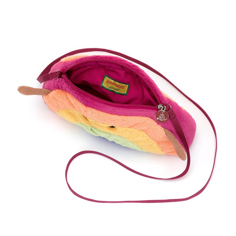 Jellycat Amuseable Rainbow Bag - L: 5 cm x l: