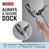 Delta Faucet 6-Spray SureDock Magnetic Shower Head with Handheld Spray,