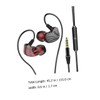 KONTONTY 1Pc Ear Wired Headphones with Plug Comfortable Earmuffs Excellent