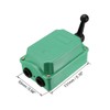 uxcell Drum Switch QS-30 3 Positon Forward/Off/Reverse Motor Control Plastic