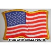 AA WORLD CLASS EMBROIDERY EMBROIDED EAGLE LIVE TO RIDE MOTORCYCLE