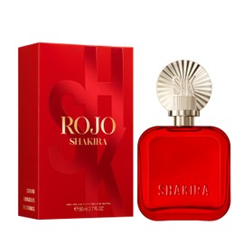 Shakira Perfumes - ROJO Eau de Parfum For Women - Long Lasting - Powerful, Sensual and Charming Scent - Floral, Spicy and Amber Notes - Ideal for Day Wear - 2.7 Fl. Oz