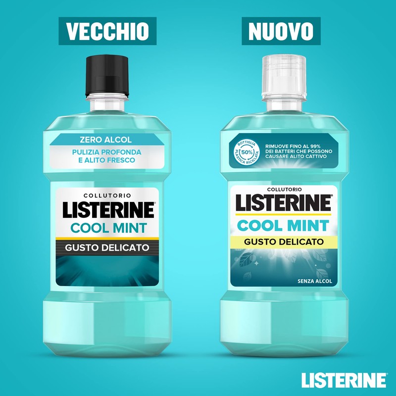 Mundwasser antibatterico zero alcool adatto anche per i bambini 500