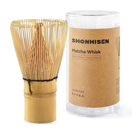Bamboo Matcha Whisk, 120tine（80+80prongs） Traditional Japanese Chasen for green Tea,Handcrafted Matcha Stirrer Wisk Mixer Brush
