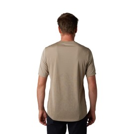 Fox Racing Men's Ranger Tru Dri SS Mountain Bike Jersey, Mocha, Small