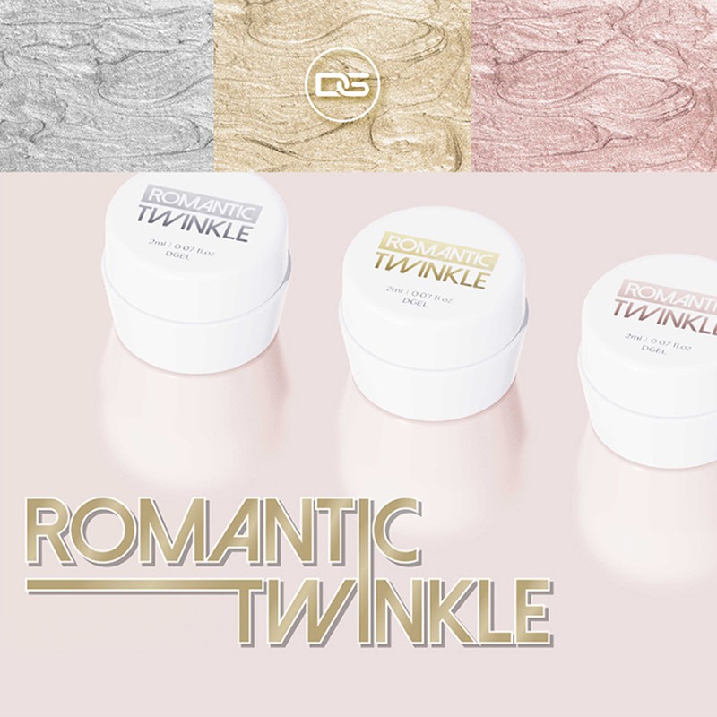 Diesel Romantic Twinkle 3-Piece Set Glitter Tong Gel / 디젤