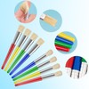 8 PCS Paint Brushes for Children, Kids Paint Brushes Round