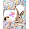 BUCATSTATE Hamster Bedding 15L, Truly 99% Dust-Free Small Animal Paper