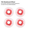 78A 60x45mm HighElastic Skateboard Flash Wheel PU Filling for Longboard