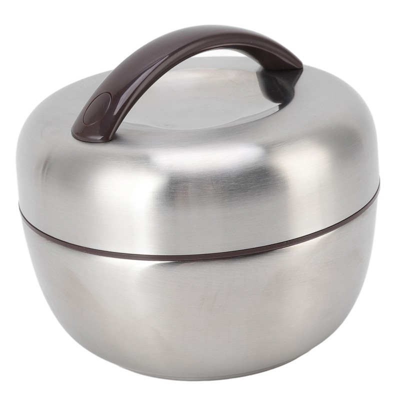 0.8L Vacuum Insulated Lunch Box 304 Stainless Steel Leakproof Portable